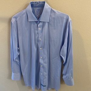 Men’s blue English Laundry dress shirt